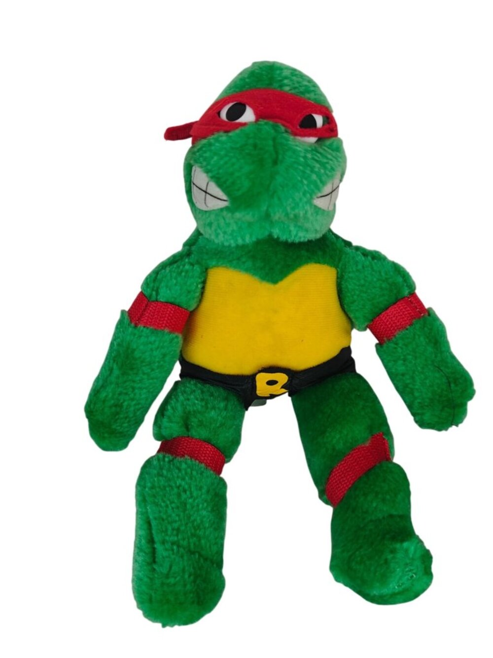 Vintage Teenage Mutant Ninja Turtles Raphael Plush 1989 Toy Ace Novelty Co. 10"